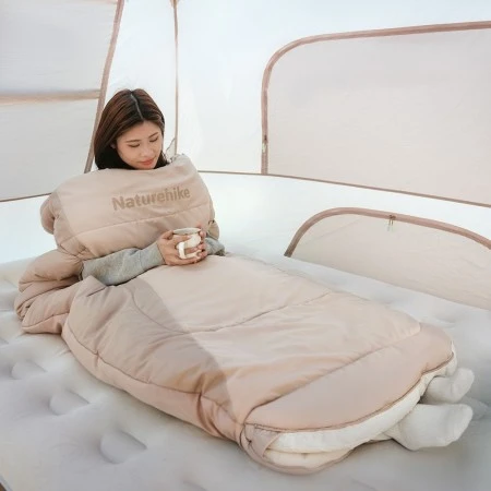 Спальный мешок Naturehike CNK2350WS026 PS300 облегченный серый