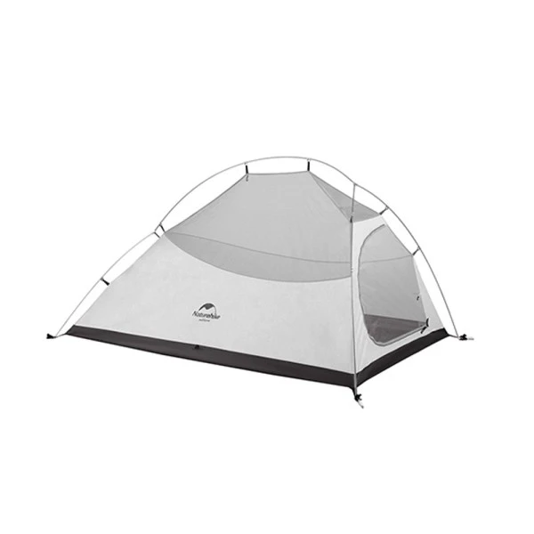 Палатка Naturehike Сloud up 2 NH17T001-T 20D двухместная с ковриком, синяя