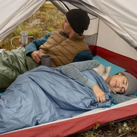 Мешок спальный Naturehike NH21MSD09 мини LW180, размер XL, зеленый, молния справа, 6927595777961