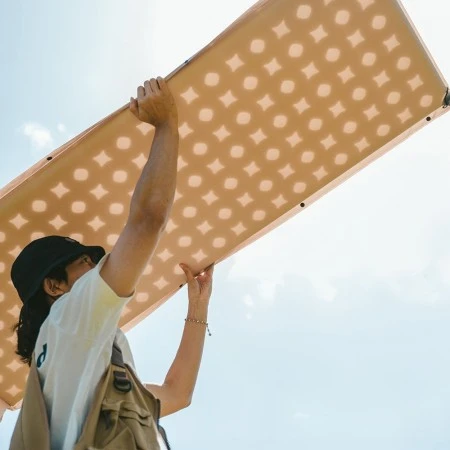 Коврик Naturehike CNK2550WS025 D Series 3см R3.1 самонадувной туристический зеленый