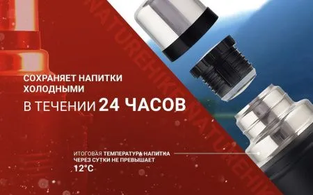 Уцененный товар Термос Naturehike Q-9H NH19SJ011 2.2L черный, 6927595740279(Поврежденная упаковка была заменена на обычную картонную) Уцененный товар Термос Naturehike Q-9H NH19SJ011 2.2L черный, 6927595740279(Поврежденная упаковка была заменена на обычную картонную)