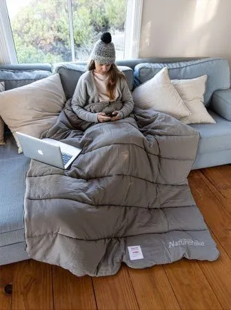 Ультралёгкий спальный мешок с капюшоном Naturehike M400 Хлопок Правая молния Ультралёгкий спальный мешок с капюшоном Naturehike M400 Хлопок Правая молния