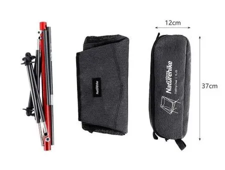 Стул складной Naturehike NH18Y050-Z, светло-серый, 6927595730683 Стул складной Naturehike NH18Y050-Z, светло-серый, 6927595730683