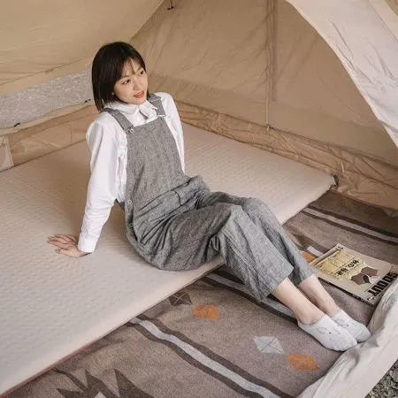 Коврик самонадувной Naturehike NH21FCD11 бежево-коричневый 6см, 6927595793312