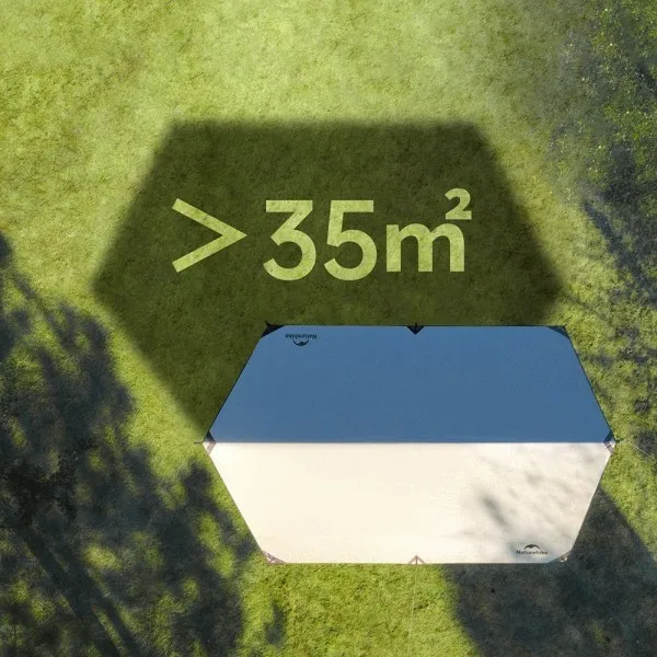 Тент Naturehike Cloud Skies Tarp C2350WS010 150D 500*380 см песочный, 6927595796498 Тент Naturehike Cloud Skies Tarp C2350WS010 150D 500*380 см песочный, 6927595796498