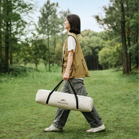 Палатка Naturehike Ango Picnic CNK2450WS021 трёхместная c навесом бежевая c черным