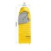 Мешок спальный Naturehike CWZ400 NH19W400-Z с пуховым конвертом  M желтый, молния слева, 6927595765340L
