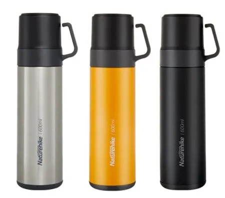 Термос Naturehike NH17S020-B 3в1 600мл черный, 6927595724132 Термос Naturehike NH17S020-B 3в1 600мл черный, 6927595724132