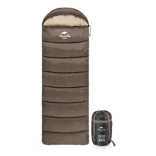 Спальный мешок Naturehike U Series Двойной хлопок осень-зима Brown U350, 6927595767221 Спальный мешок Naturehike U Series Двойной хлопок осень-зима Brown U350, 6927595767221
