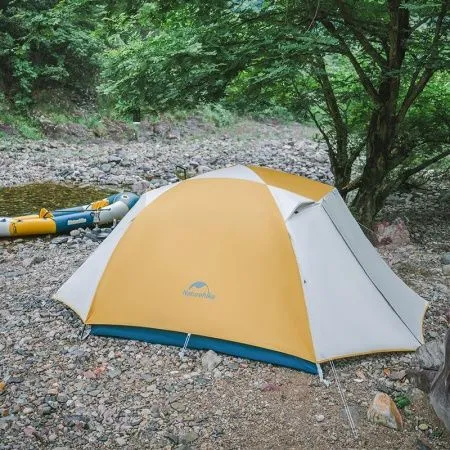 Палатка 3-местная Naturehike Yunchuan-Pro Ultra-Light 4 Seasons CNK2300ZP024 желтый/серый Палатка 3-местная Naturehike Yunchuan-Pro Ultra-Light 4 Seasons CNK2300ZP024 желтый/серый