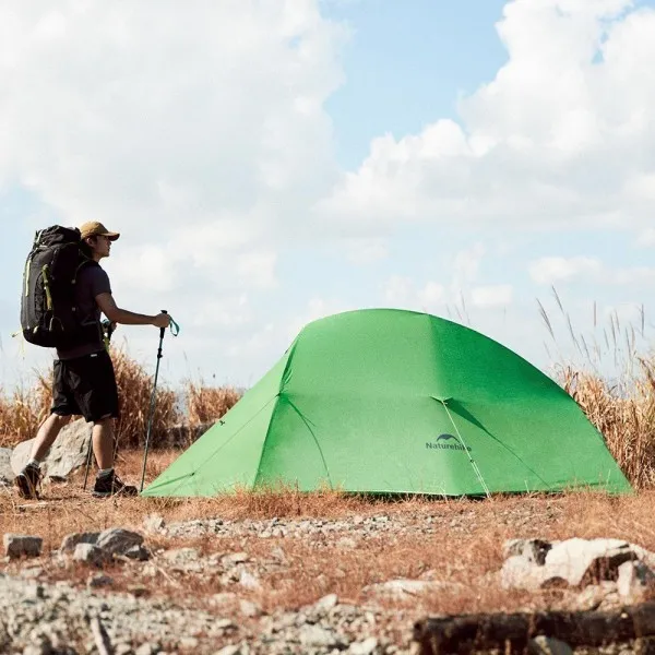 Палатка Naturehike Сloud Up CNK2450WS032 210T одноместная зелёная,6927595798614 Палатка Naturehike Сloud Up CNK2450WS032 210T одноместная зелёная,6927595798614