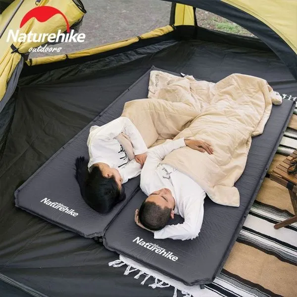Коврик самонадувной туристический Naturehike D03 Dark Grey, 6927595711491 Коврик самонадувной туристический Naturehike D03 Dark Grey, 6927595711491