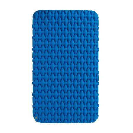 Коврик спальный Naturehike NH19Z055-P двойной  FC11 (с надувным мешком), голубой, 6927595735428