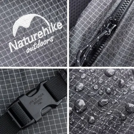 Рюкзак Naturehike Rock Series NH19BP095 60L+5L с рамой, dyneema, черный Рюкзак Naturehike Rock Series NH19BP095 60L+5L с рамой, dyneema, черный