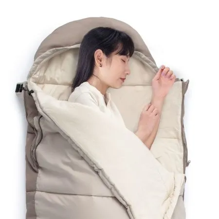 Мешок спальный Naturehike NH21MSD11 коричневый, молния слева, 6927595788295L