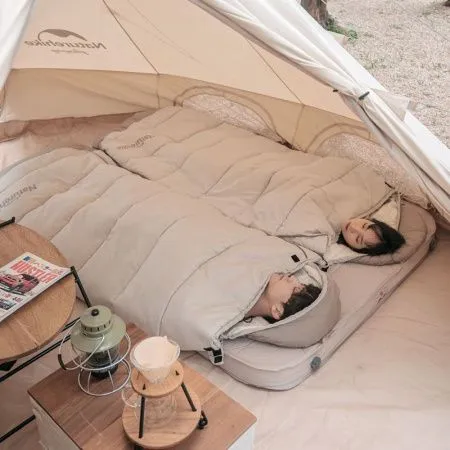 Мешок спальный Naturehike NH21MSD11 коричневый, молния слева, 6927595788295L