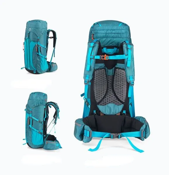 Рюкзак Naturehike 65L Hiking, Climbing, Trekking and Travelling 55-65 L Blue, 6927595705087 Рюкзак Naturehike 65L Hiking, Climbing, Trekking and Travelling 55-65 L Blue, 6927595705087