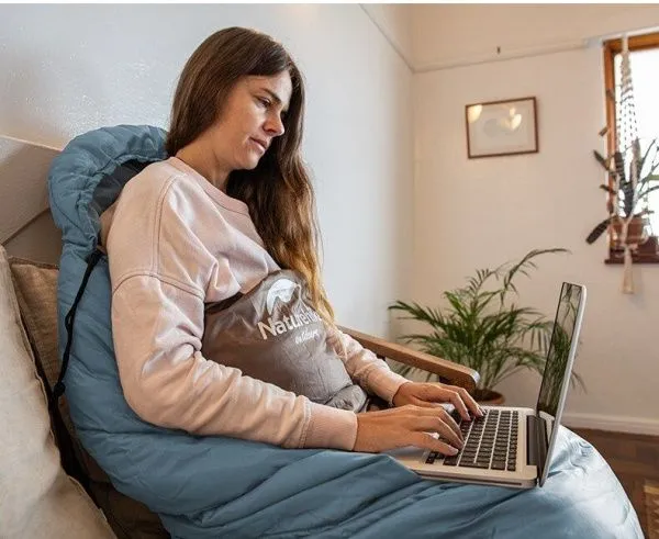 Спальный мешок Naturehike U Series Двойной хлопок осень-зима Blue U350, 6927595774922 Спальный мешок Naturehike U Series Двойной хлопок осень-зима Blue U350, 6927595774922