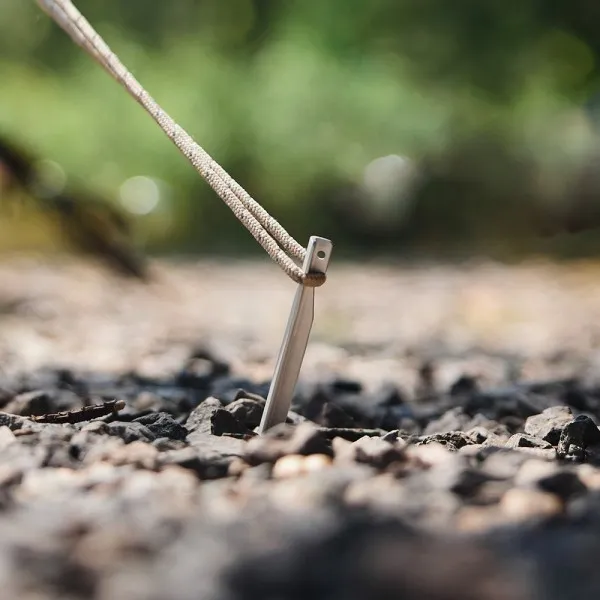 Колышки Naturehike CNK2300ZP016 алюминиевый Vобразный (8 шт.) серебряный, 6976023925030