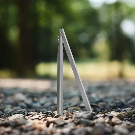 Колышки Naturehike CNK2300ZP016 алюминиевый Vобразный (8 шт.) серебряный, 6976023925030