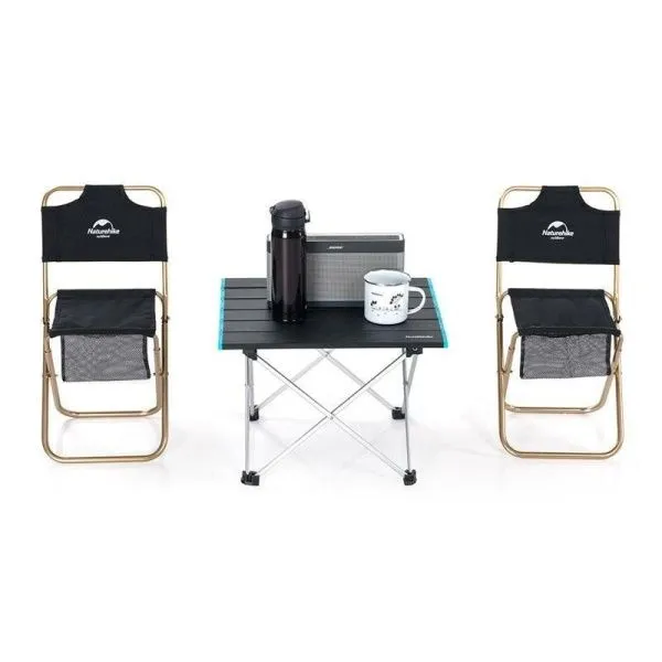 Стол NaturehikeFT08 NH19Z008-Z  складной  L черный, 6927595750773