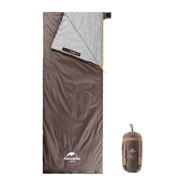 Мешок спальный Naturehike NH21MSD09 мини LW180, размер XL, коричневый, молния слева, 6927595777985L Мешок спальный Naturehike NH21MSD09 мини LW180, размер XL, коричневый, молния слева, 6927595777985L