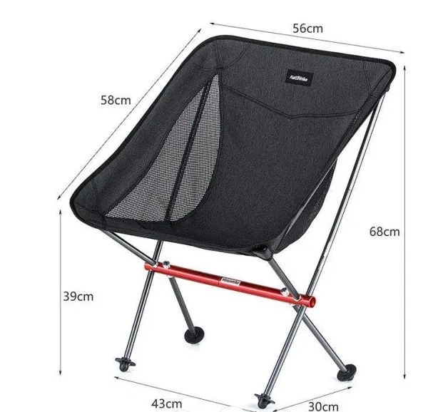 Уцененный товар Стул складной Naturehike NH18Y050-Z, светло-серый, 6927595730683(Без упаковки.Витрин. образец) Уцененный товар Стул складной Naturehike NH18Y050-Z, светло-серый, 6927595730683(Без упаковки.Витрин. образец)