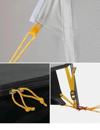 Палатка 2-местная Naturehike сверхлегкая Mongar NH17T007-M, 20D , светло-зеленый