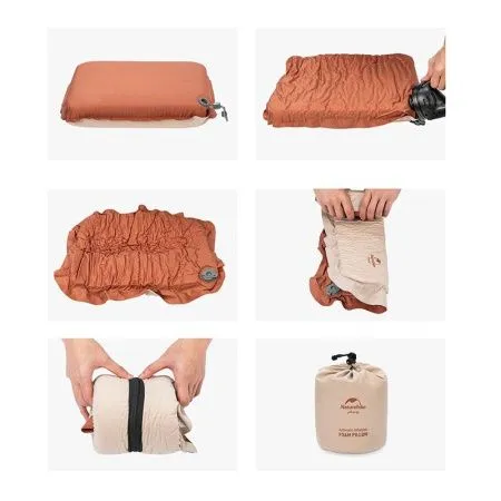 Надувная подушка Naturehike Glamping/Camping/Travel/Office/Car, 6927595772874 Надувная подушка Naturehike Glamping/Camping/Travel/Office/Car, 6927595772874