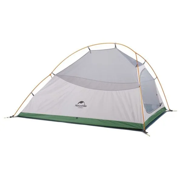 Палатка Naturehike Сloud up 2 210T NH17T001-T двухместная с ковриком, зеленая, 6927595730577 Палатка Naturehike Сloud up 2 210T NH17T001-T двухместная с ковриком, зеленая, 6927595730577