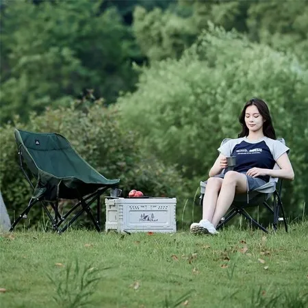 Кресло Naturehike Moon Chair CNK23JU0001 складное зелёный, 6976023929724