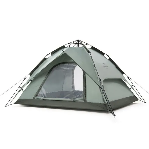 Палатка Naturehike автоматическая NH21ZP008, трехместная, серо-зеленая, 6927595777442 Палатка Naturehike автоматическая NH21ZP008, трехместная, серо-зеленая, 6927595777442