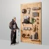 Рюкзак Naturehike CNK2300016 Helium 30 л + 5 л, коричневый с черным