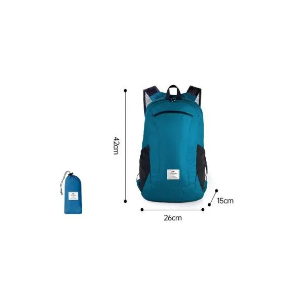 Рюкзак компактный Naturehike 18L NH17A012-B Ultra-Light, синий Рюкзак компактный Naturehike 18L NH17A012-B Ultra-Light, синий