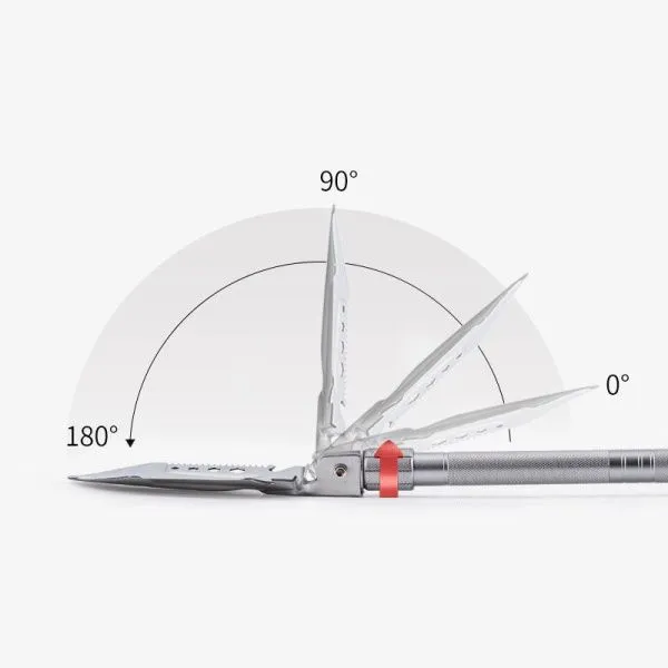 Лопата Naturehike NH20GJ002 многофункциональная  серебряный , 6927595761847 Лопата Naturehike NH20GJ002 многофункциональная  серебряный , 6927595761847