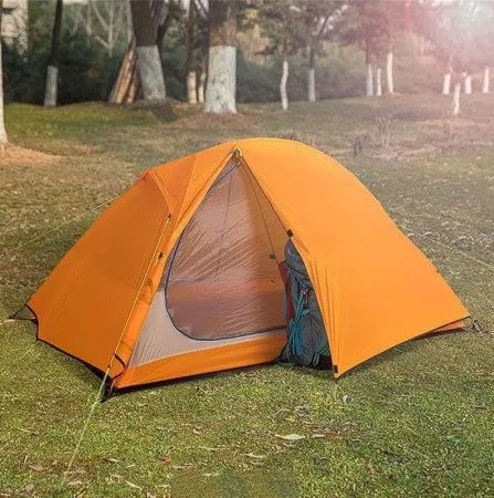 Палатка  Naturehike сверхлегкая + коврик NH18A180-D, оранжевая, 6927595731949 Палатка  Naturehike сверхлегкая + коврик NH18A180-D, оранжевая, 6927595731949