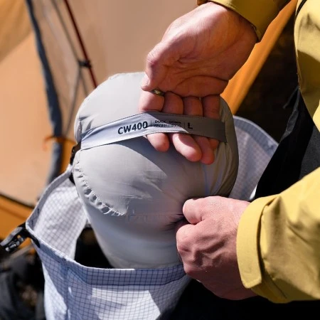 Спальный мешок Naturehike Cicada Wing CW700 CNK2450WS048 утиный пух серый M