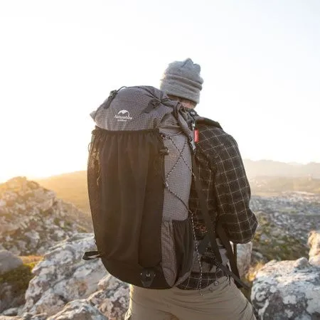 Рюкзак Naturehike Rock Series NH19BP095 60L+5L с рамой, dyneema, черный Рюкзак Naturehike Rock Series NH19BP095 60L+5L с рамой, dyneema, черный