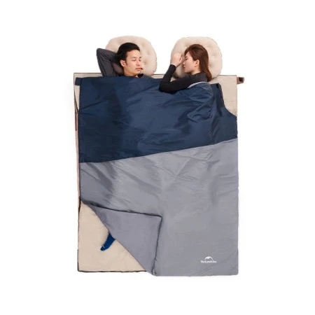 Спальный мешок Naturehike Sunny Day PL01 CNK2550WS026 LW180, синий с голубым, размер M