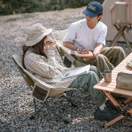 Стул складной Naturehike CNK2350JJ010 Stellaluna T02J песочный