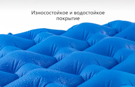 Коврик  Naturehike NH19Z012-P FC-12 односпальный  с подушкой (без надувного мешка)голубой, 6927595735695