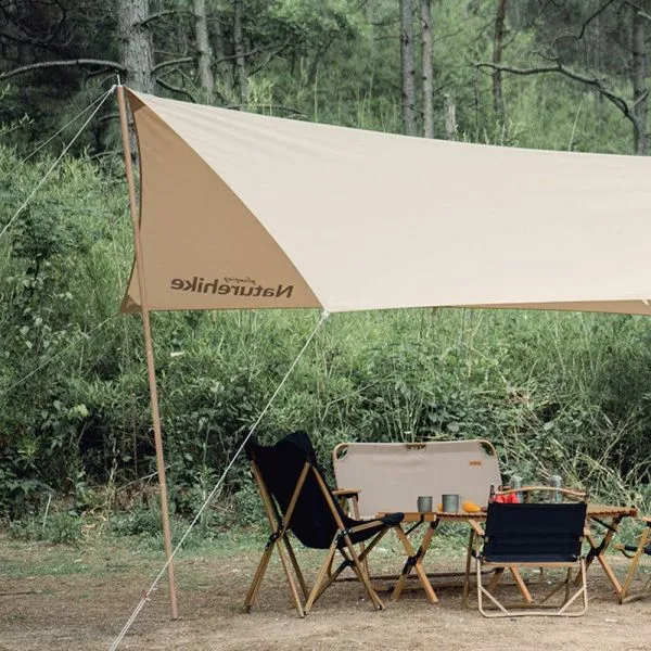 Стойка для тента Naturehike NH20PJ040 алюминиевый сплав 2.4 м, 4 секции, цвет дерево, 6927595782545