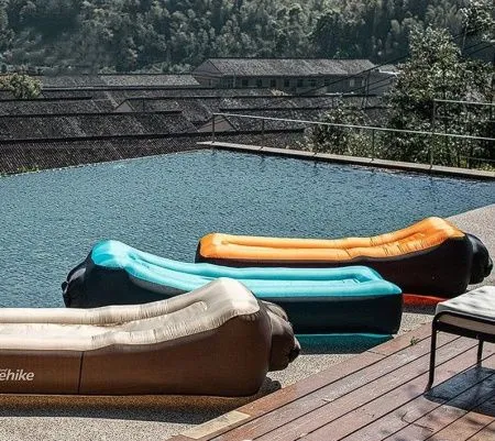 Диван надувной Naturehike NH20FCD05 20FCD двухслойный надувной хаки, 6927595747391