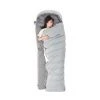 Ультралёгкий спальный мешок Naturehike RM40 Series Утиный пух Grey Size L, молния слева, 6927595707173L Ультралёгкий спальный мешок Naturehike RM40 Series Утиный пух Grey Size L, молния слева, 6927595707173L
