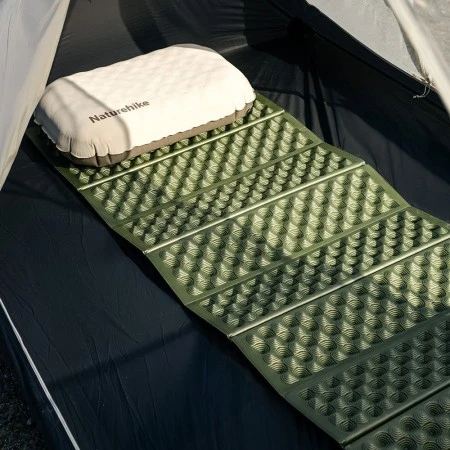 Коврик Naturehike CNK2650WS010 Troues R2.6 Egg Nest складной утолщенный зеленый