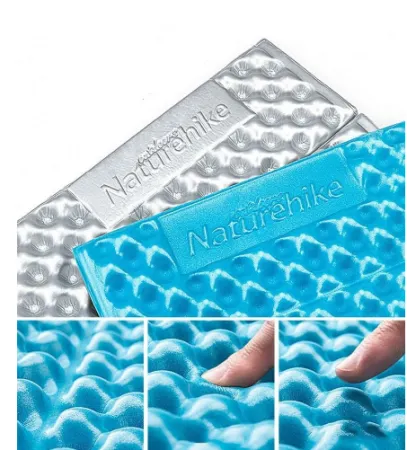 Коврик Naturehike NH20FCD07 складной утолщеный голубой, 6927595748077