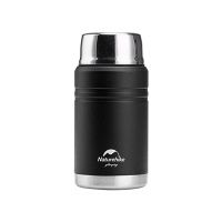Термос Naturehike NH20SJ041  750мл (для еды) , черный, 6927595767481