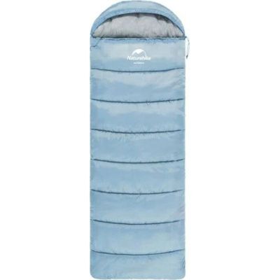 Мешок спальный  Naturehike серия U NH20MSD07, голубой, молния слева, 6927595774908L