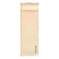 Коврик Naturehike CNK2300DZ014 D01 самонадувной с подушкой бежевый 3см, 6976507663397