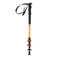 Палка треккинговая Naturehike ST01 6061 AL NH17D001-Z  с 3 узлами женская 57-120 золотой (Витрин. образец)